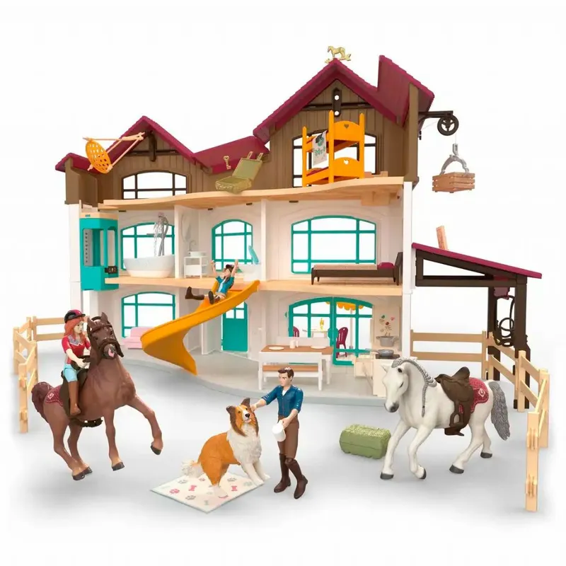Schleich 42785 Horse Club Lekset Villa & Paddock