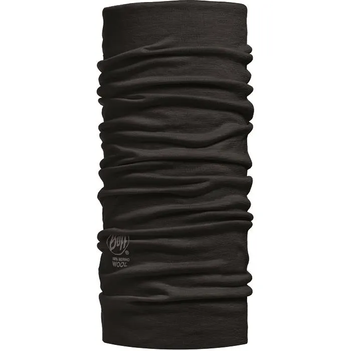Buff Merino Wool Halsvärmare svart