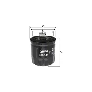 Oljefilter VALEO 586144