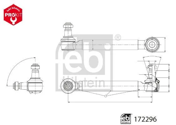 febi bilstein 172296 Stabilisatorstag