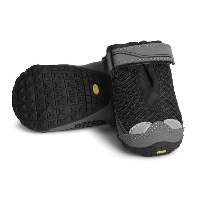Ruffwear Grip Trex Hundskor Svart 2-pack