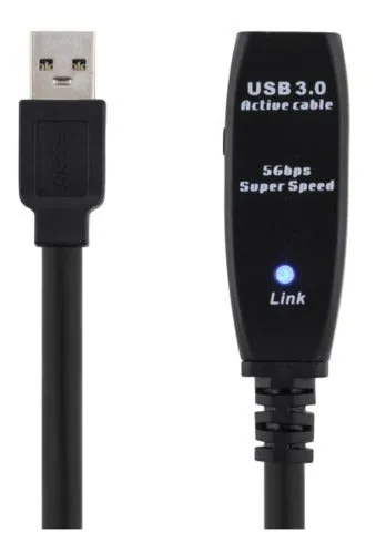 Deltaco USB3-1004 - USB extension cable - USB Type A to USB Type A - 7 m