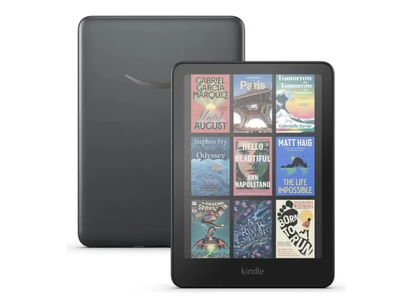 Amazon Kindle Colorsoft Signature Edition - 1:a generation - eBook-läsare - 32 GB - 7″ färg/monokrom (dubbla lager) E Ink - pekskärm - Bluetooth, W…