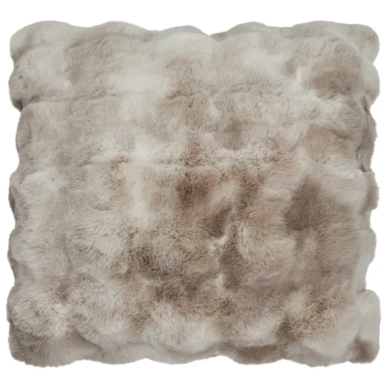 Skinnwille, Misty Prydnadskudde 45×45 cm Sand