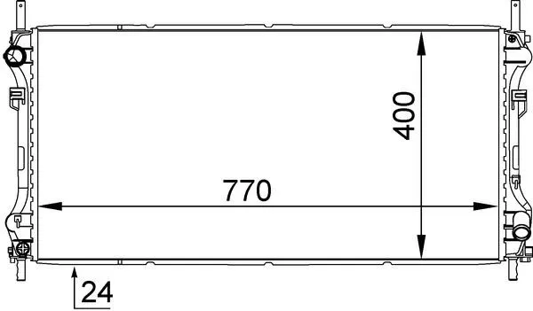 Kylare MAHLE CR 1143 000S
