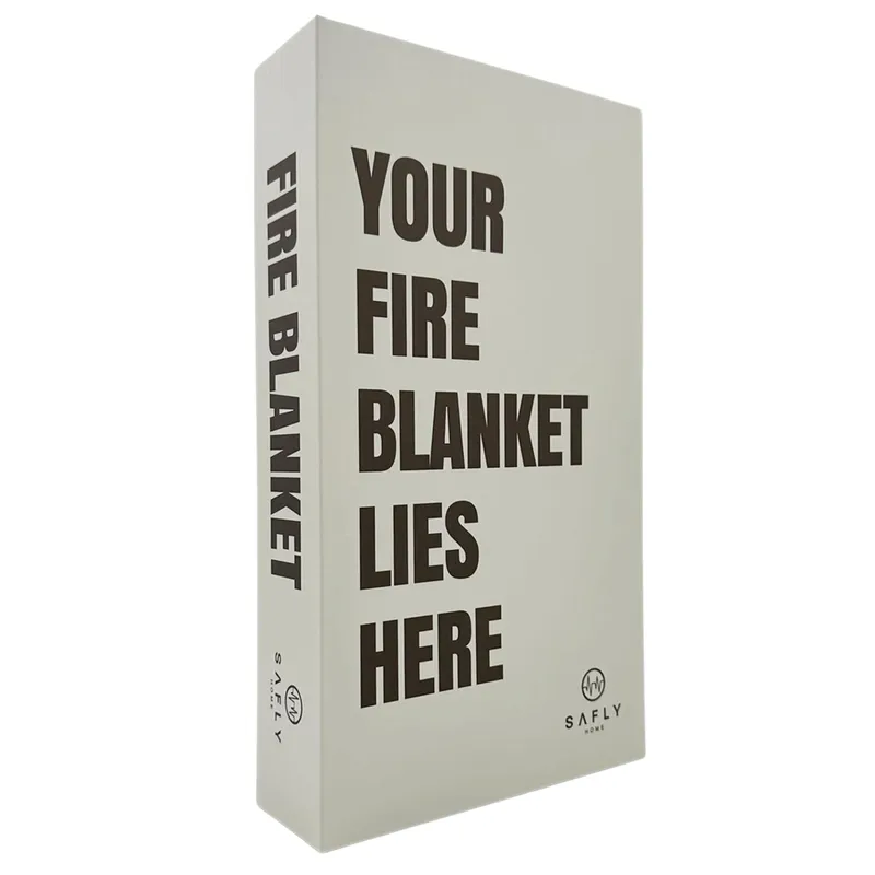 Safly Brandfilt Coffee Table Book White