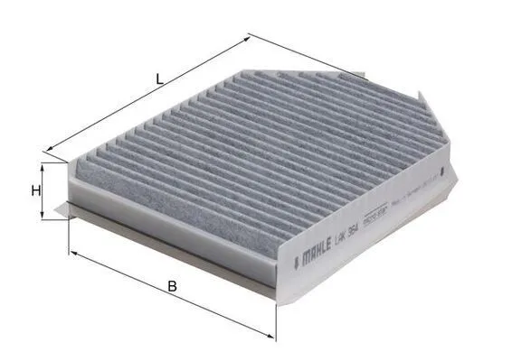Kupéfilter MAHLE LAK 364