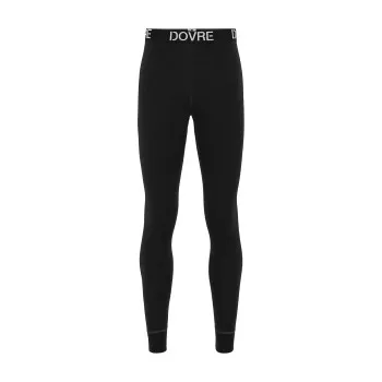 Dovre Organic Wool Long Johns Svart merinoull XX-Large Herr