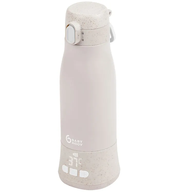 Babymoov Flaskvärmare – Moov & Feed – 340 ml – Mineral Beige