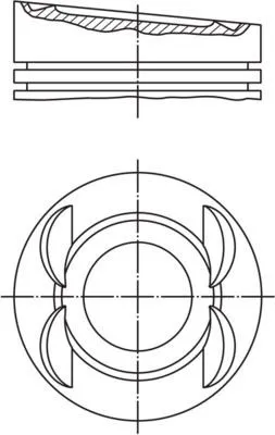 Kolv MAHLE 028 03 01
