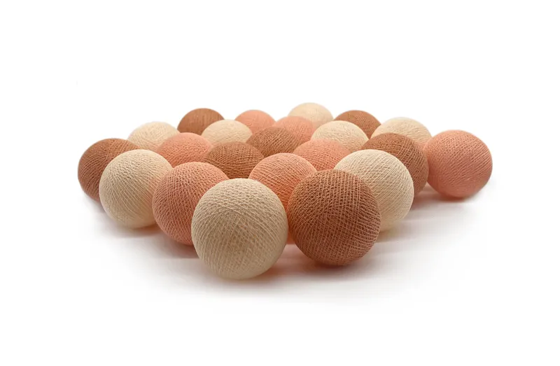 Irislights - Irislights Peach 35 bollar - Dekorationsbelysning - Peach