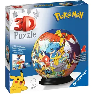 Pokémon boll 3D Pussel 72 bitar Ravensburger