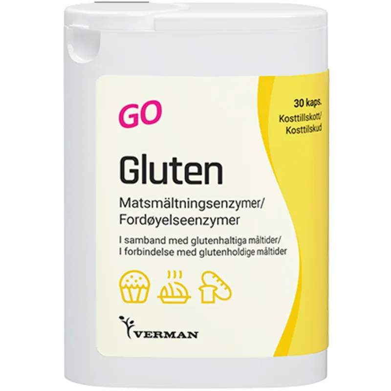 Gluten GO Gluten Go 30 kapslar