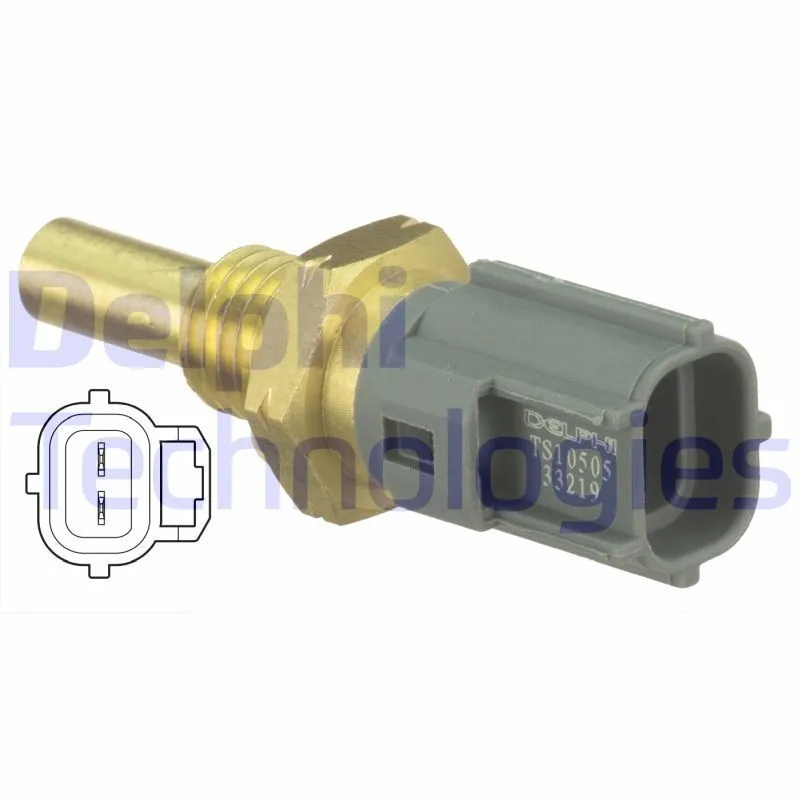 Kylvätsketemperatursensor DELPHI TS10505