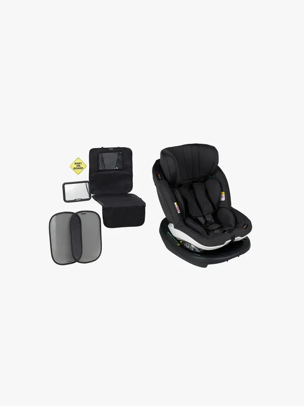 BeSafe iZi Modular RF X1 i-Size Bilbarnstol Inkl. Tillbehörspaket, Fresh Black Cab