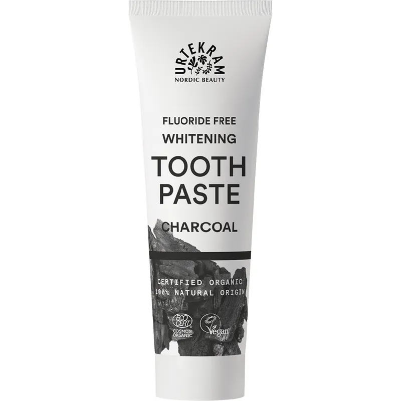 Köp 2 få 20% | Urtekram Nordic Beauty Urtekram Beauty Toothpaste Charcoal 75 ml