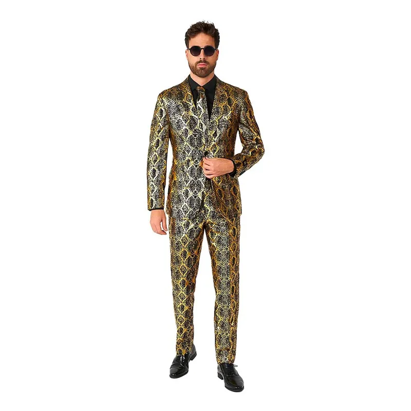 OppoSuits Shiny Snake Kostym – 48