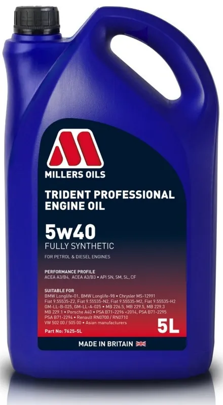 MILLERS OILS 7625-5 Motorolja