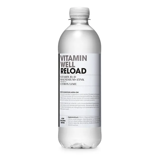 Dryck Vitamin Well Reload 50 cl PET inkl pant