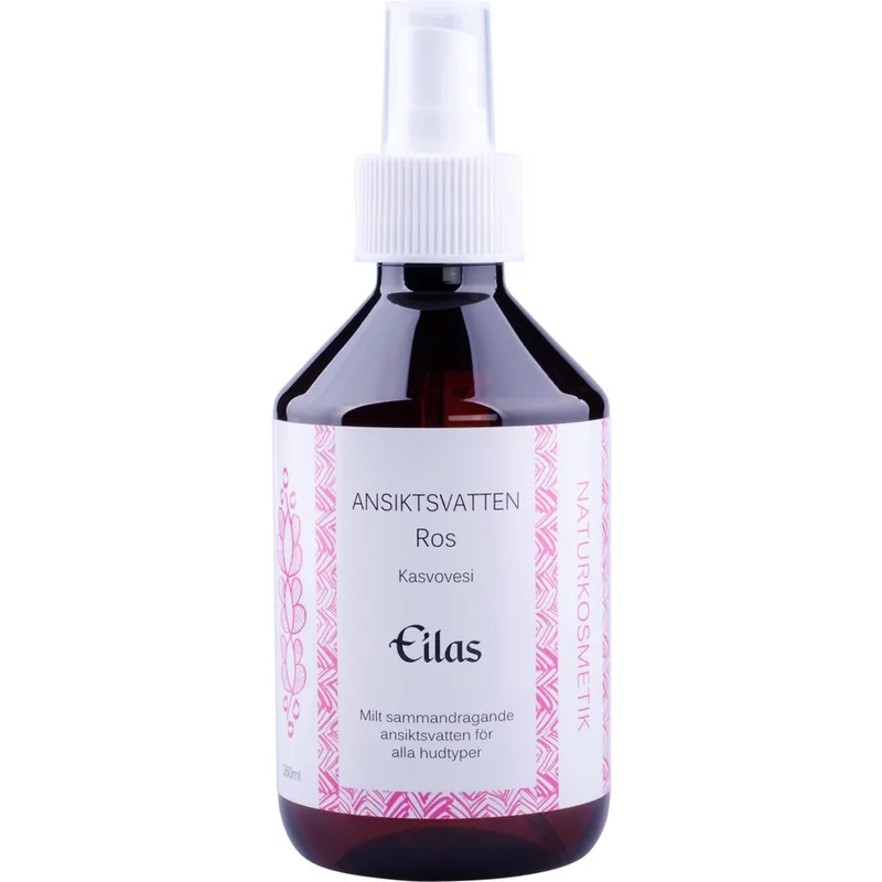 Eilas Naturkosmetik Ansiktsvatten Ros 260 ml
