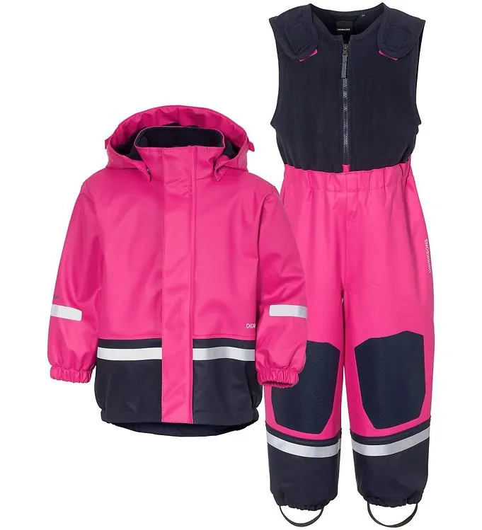 Didriksons Kids’ Boardman C Set Plastic Pink