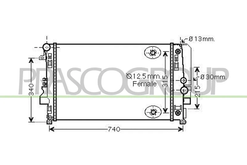 Kylare PRASCO ME909R001