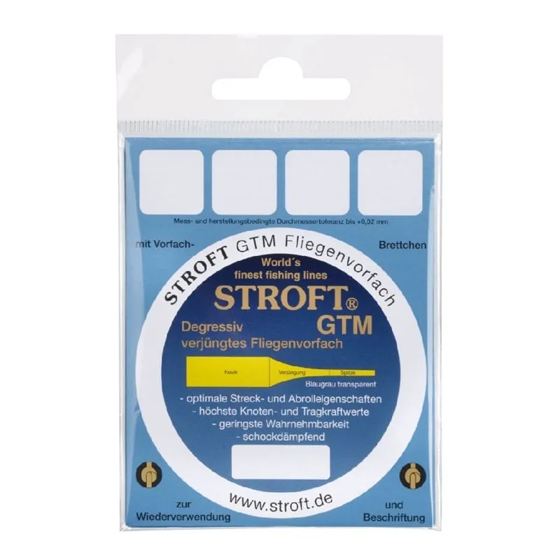 Stroft GTM Fly Leader 9ft 280cm 4X 0,17mm 2,9kg 1st