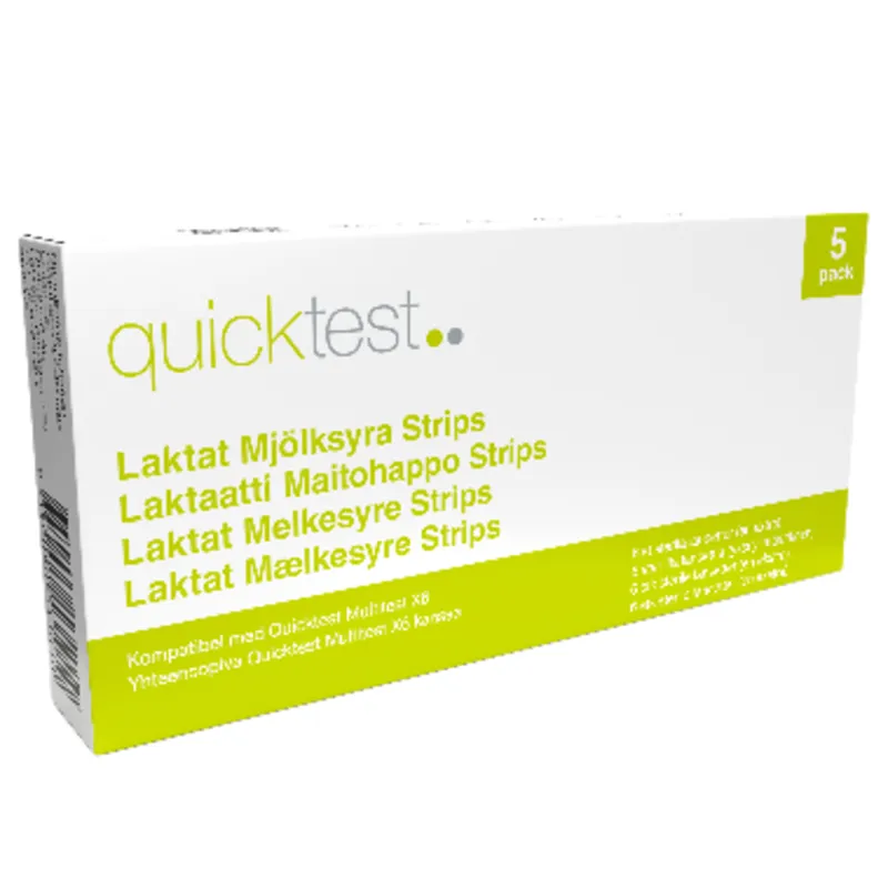 Quicktest X6 Refillstrips Laktat 5 st