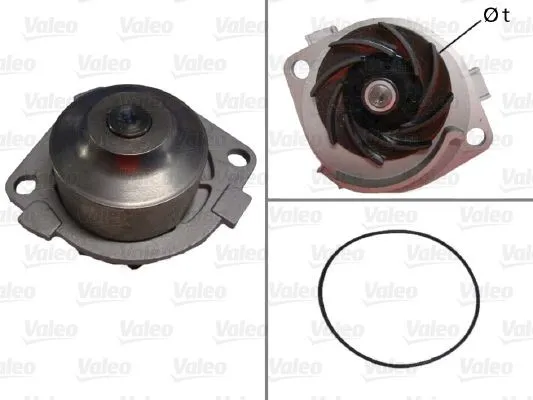 VALEO 506597 Vattenpump