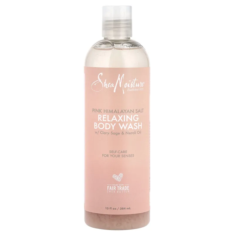 SheaMoisture, Pink Himalayan Salt Relaxing Body Wash, 13 fl oz (384 ml)
