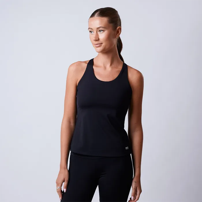Fuse Singlet 2 in 1 Top Svart
