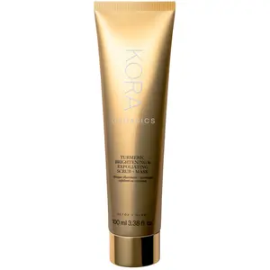 KORA Organics Turmeric Brightening & Exfoliating Scrub & Mask 2-In-1 - 100 ml
