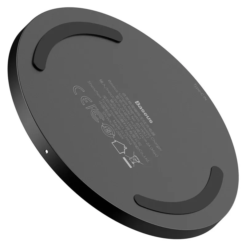 Trådlös laddare med magnet 15W - Svart