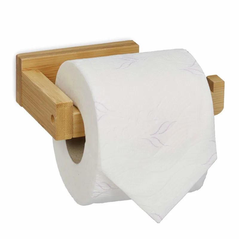 Toalettpappershållare Bambu (#7005)