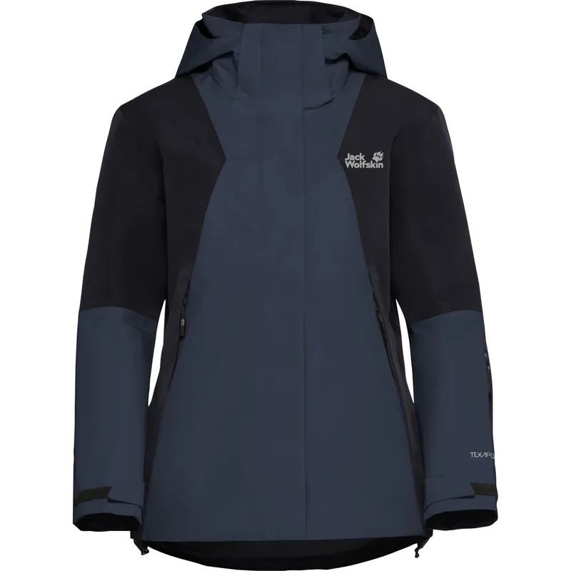 Jack Wolfskin Flowline 2L Ins, Skidjacka, Dam, Mörkblå