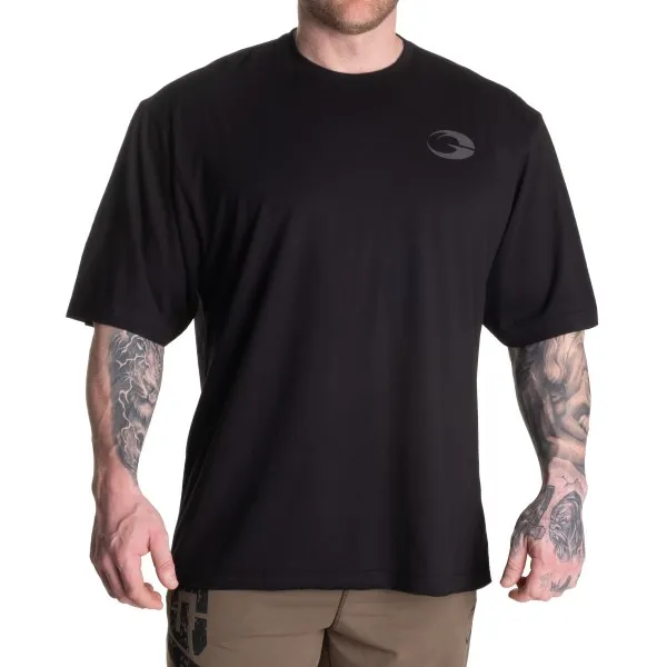 Gasp Division Iron Tee, S, Black