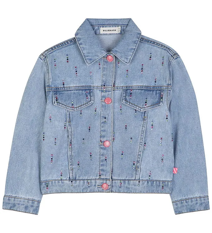 Billieblush Jeansjacka – Double Stone m. Paljetter