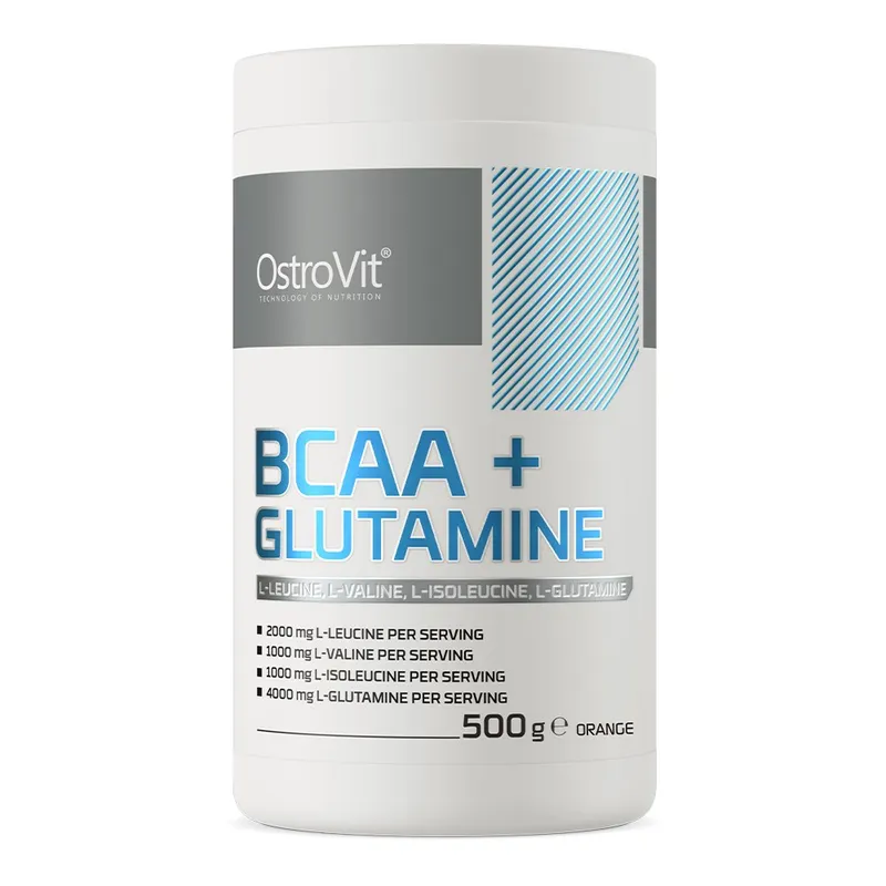 OstroVit – BCAA + Glutamin, 500 g, Apelsin