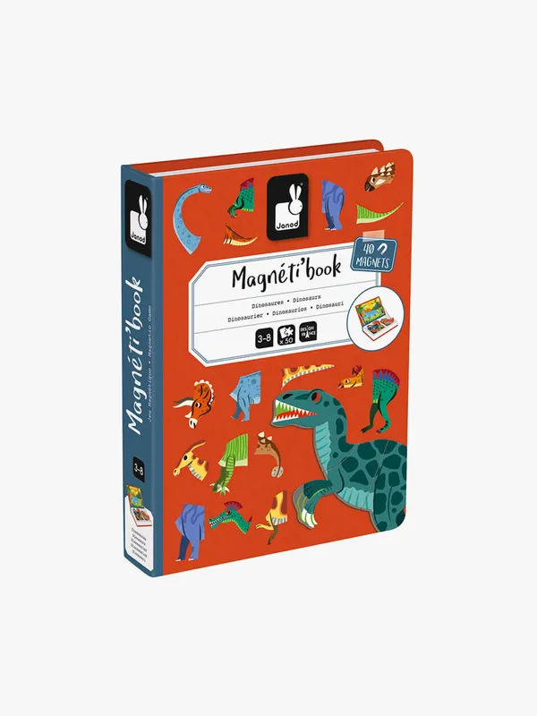 Magneti’book Dinosarier 40 Bitar Janod