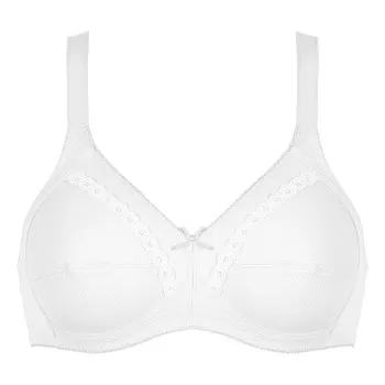 NATURANA BH Cotton Soft Bra Vit bomull E 100 Dam