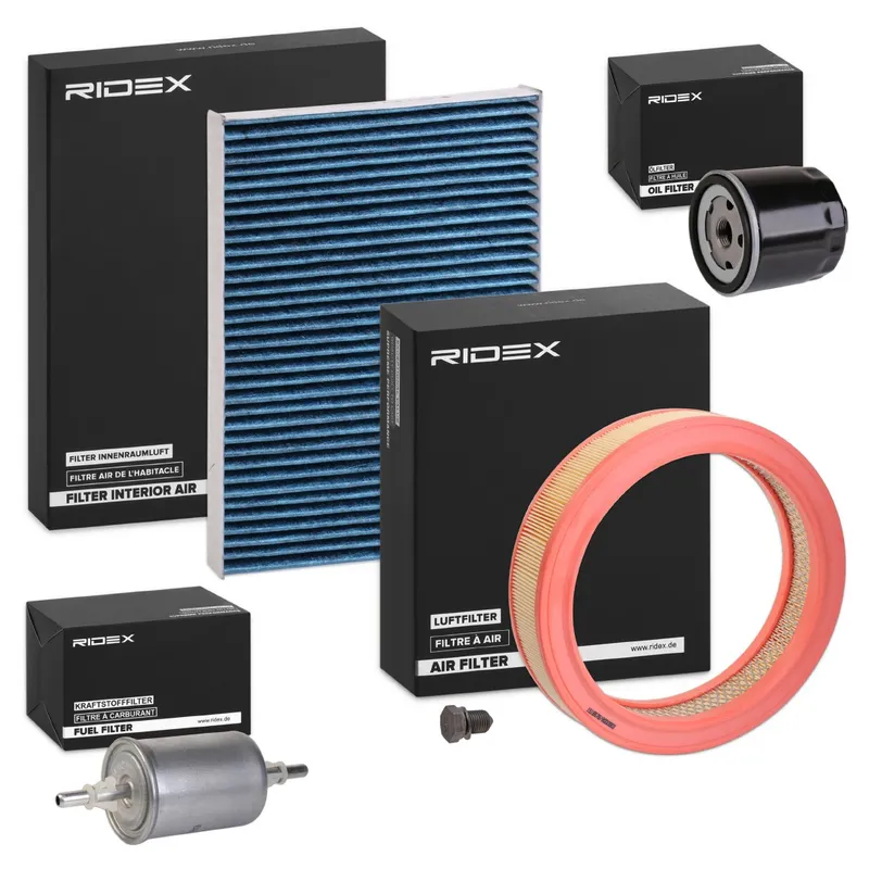 Filtersats RIDEX 4055F12977