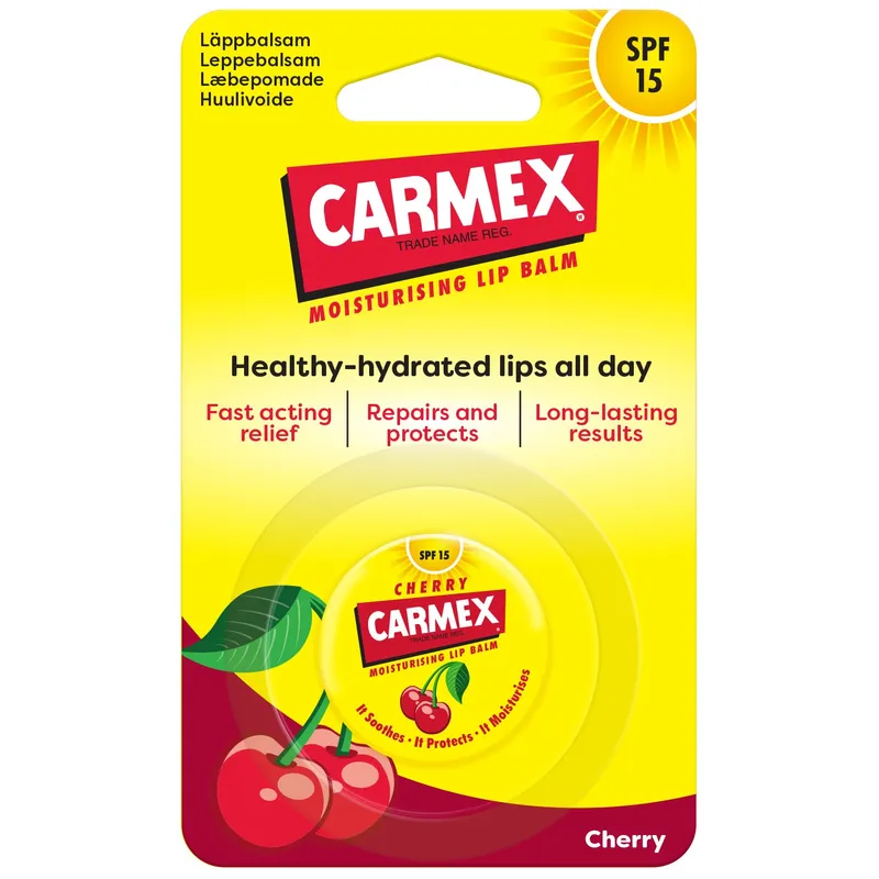 Carmex Lip Balm Cherry Jar SPF15 7,5g