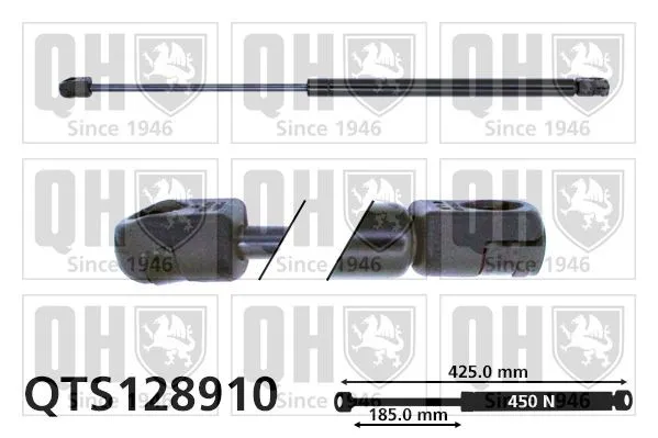 Gasfjäder till baklucka QUINTON HAZELL QTS128910