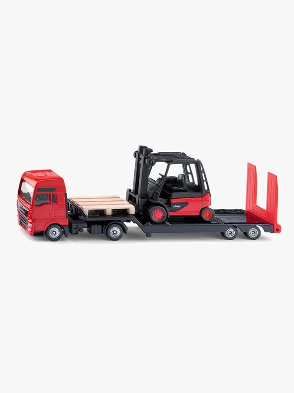 Siku Lastbil - MAN Lastbil m. Linde gaffeltruck - 1:87 - 1763