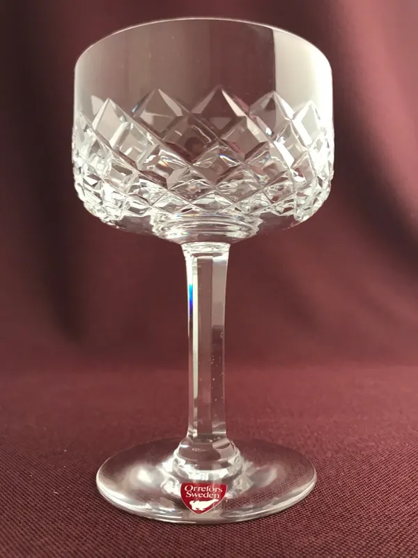 Orrefors – Elisabeth Festival – Champagneglas Coupeglas Design Ingeborg Lundin