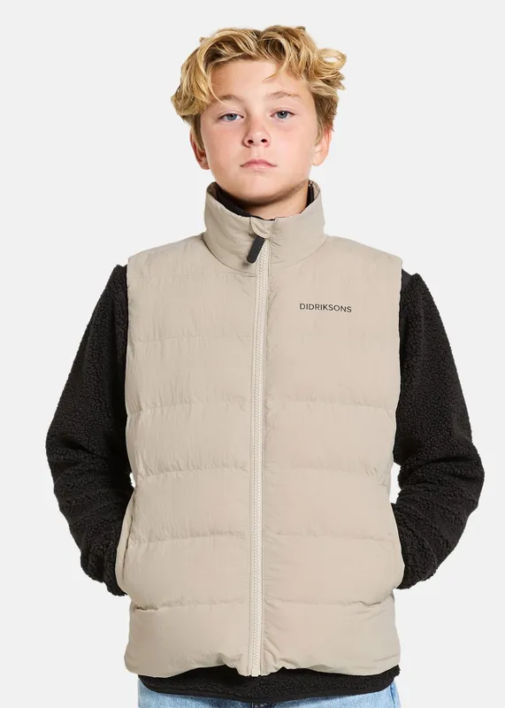 Didriksons Kilo Väst, Clay Beige, 160