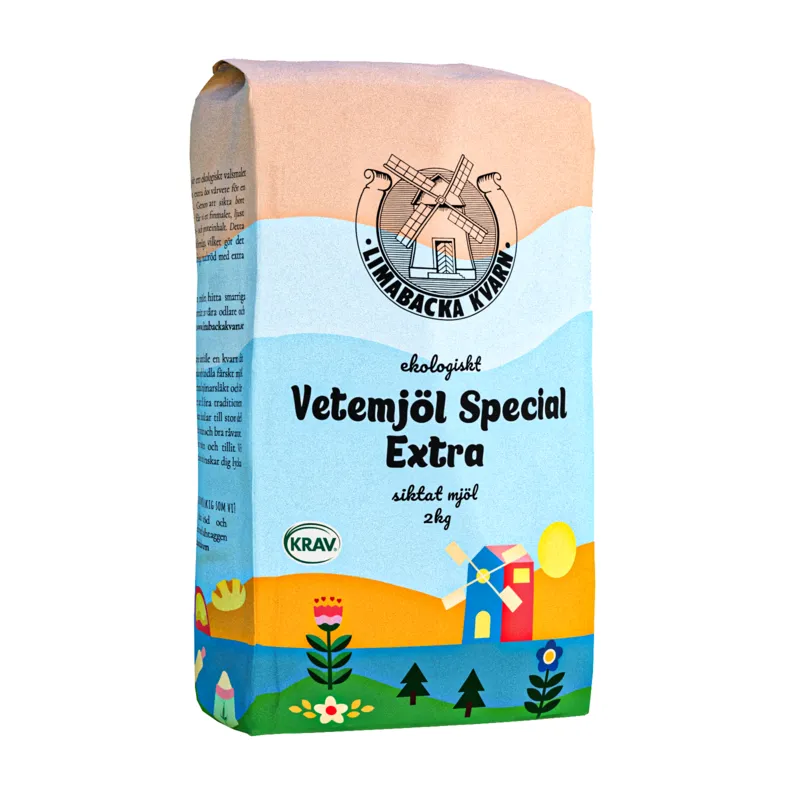 Limabacka Kvarn Vetemjöl Special Extra 2 kg