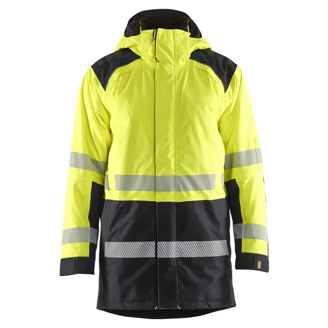 VINTERPARKAS 4457 1987 VARSEL VARSELRÖD/SVART XL | Beijerbygg Byggmaterial