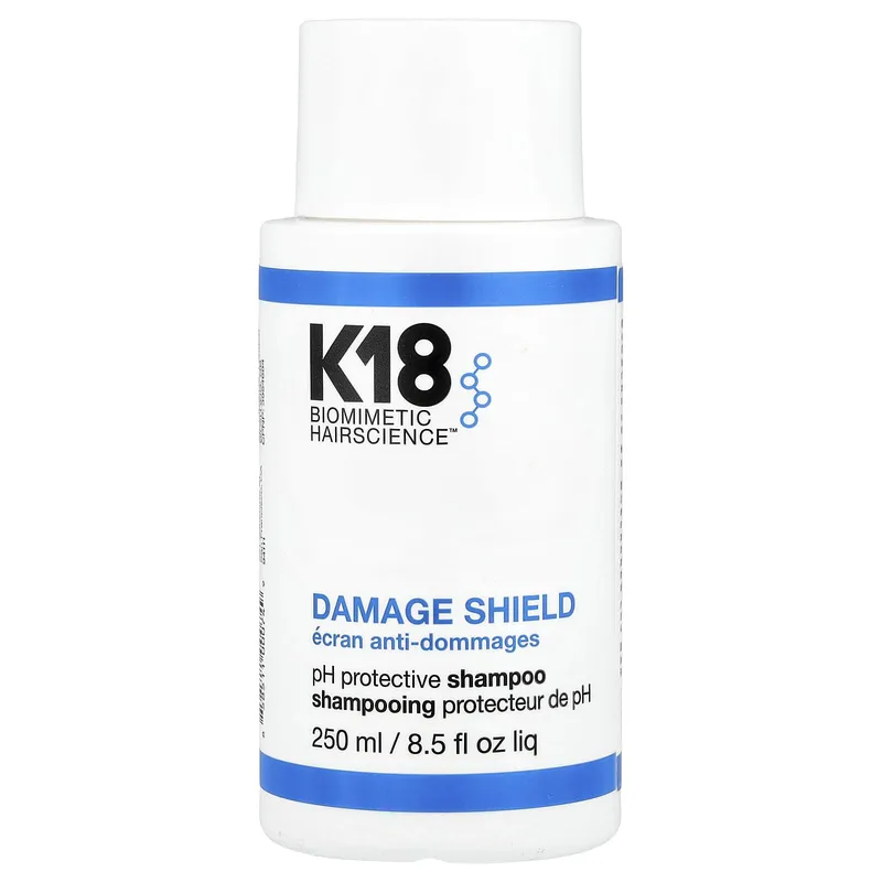 K18 Damage Shield pH Protection Shampoo, 250ml (240 ml)