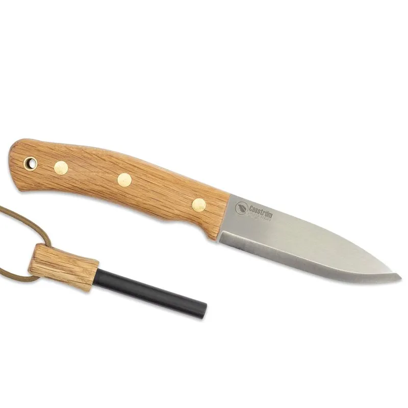 Casström No.10 Swedish Forest Knife Ek Med Eldstål
